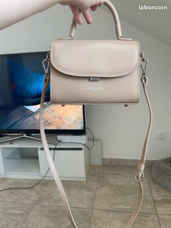 Handbag Sac Cabas Main Lancaster Lancaster Sac Main Beige Sac