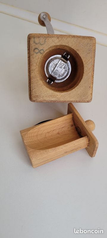 Magnifique petit moulin à POIVRE PEUGEOT frères année 1900 en très bon état de fonctionnement (image 19)