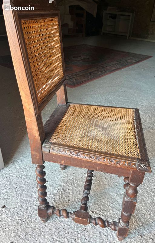 Bureau et chaise Style Henri II (image 2)