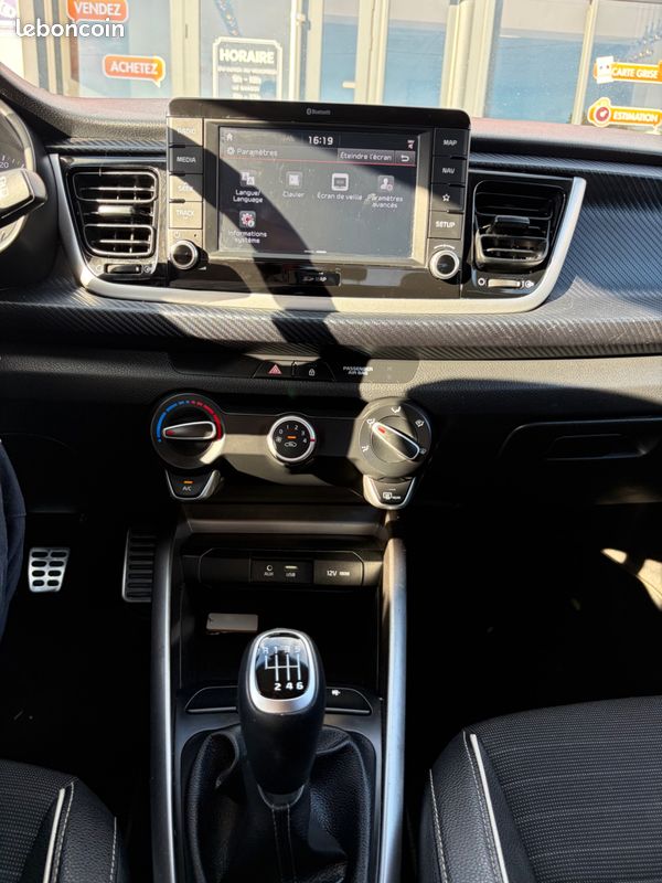 Kia rio 1.0 t-gdi 120 ch gt-line + camera/radar de recul (image 13)