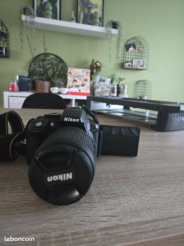 Appareil photo Nikon D5300 + 2 objectifs (image 4)