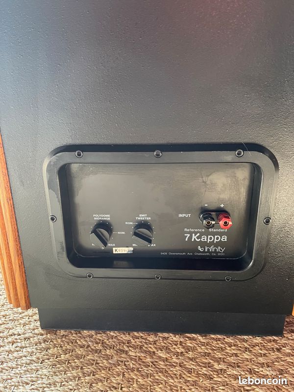 Infinity Kappa Photo, audio vidéo