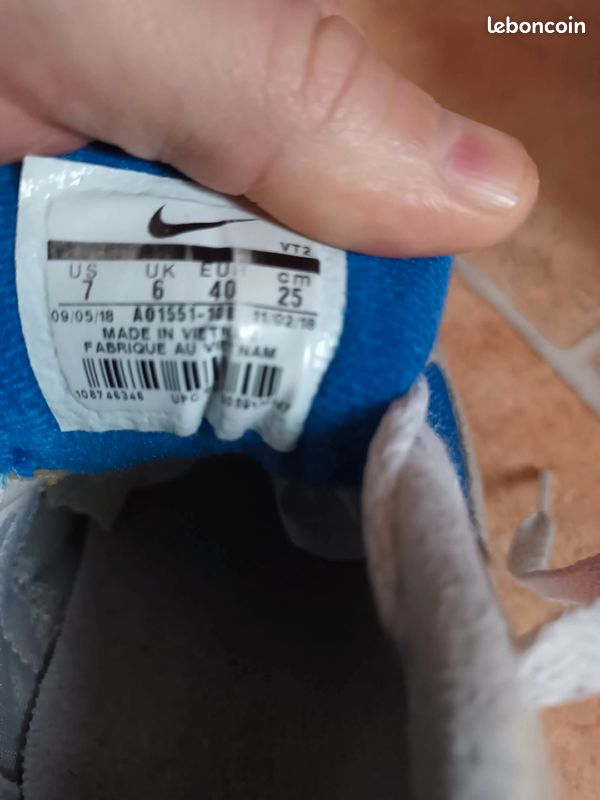 Basket Nike aire vintage taille 40 bonne état (image 7)
