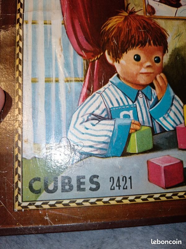 Jeu cubes collectionneur vintage 1960 complet (image 7)