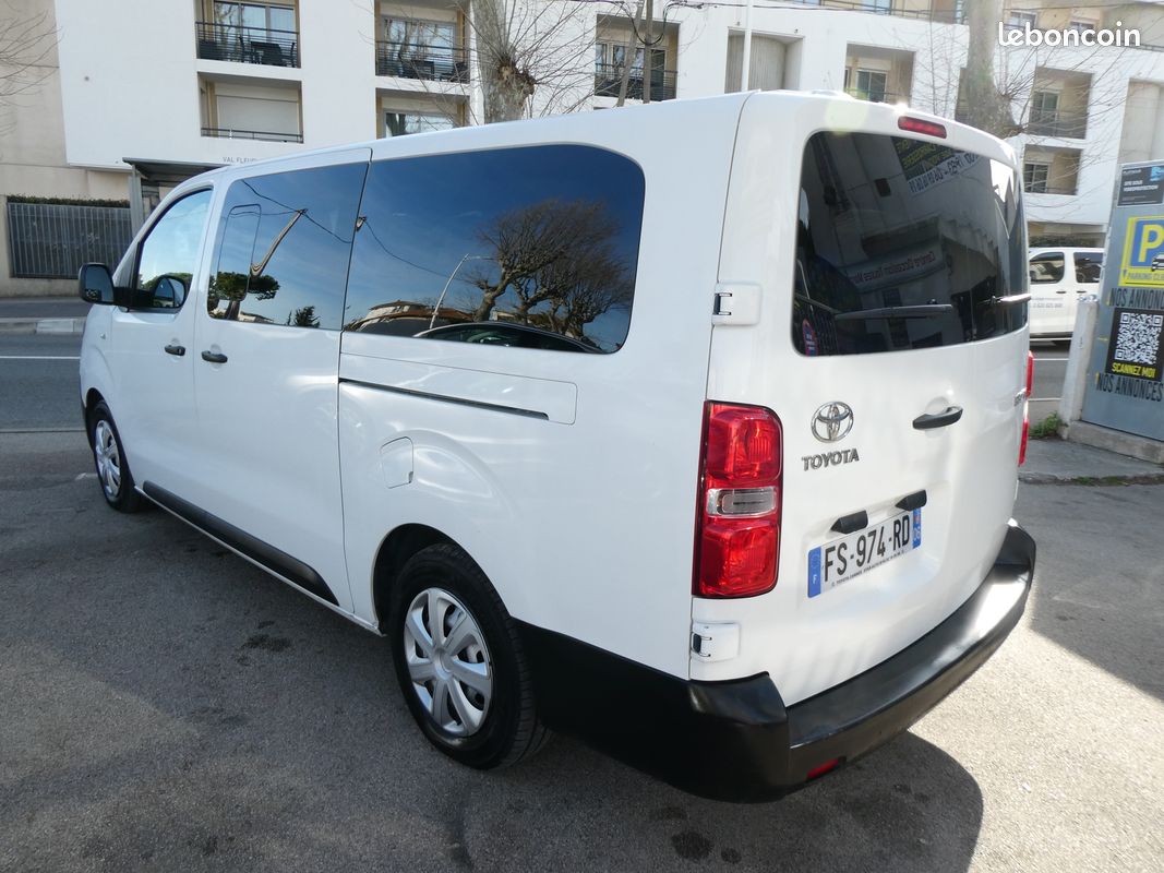 Toyota proace combi long 1,5 d-4d 16 v 120 cv dynamic 9 places gps tva recuperable 1 er main (image 5)
