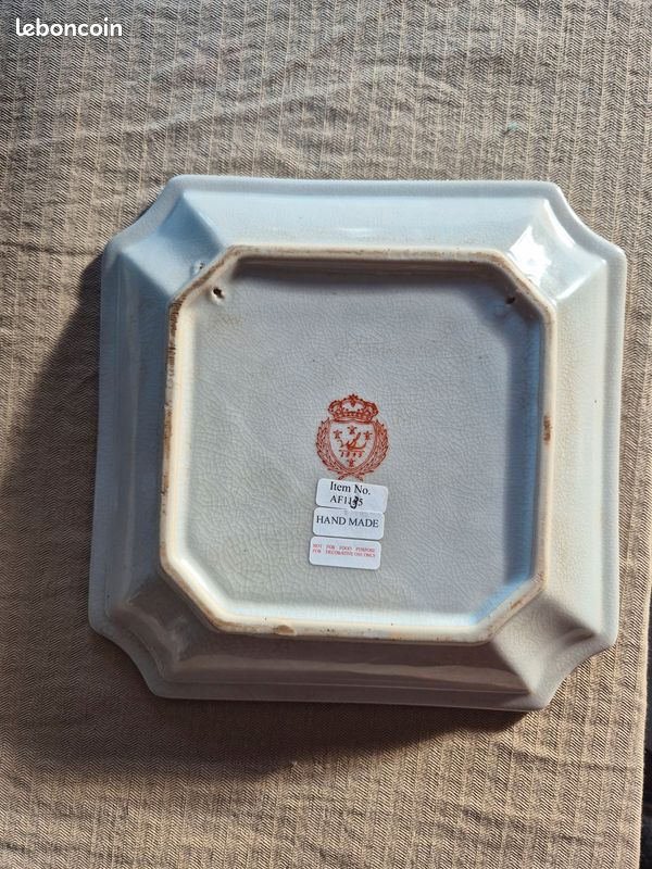 Vide poche porcelakn Wong Lee "le baiser" Gustav Klimr (image 2)