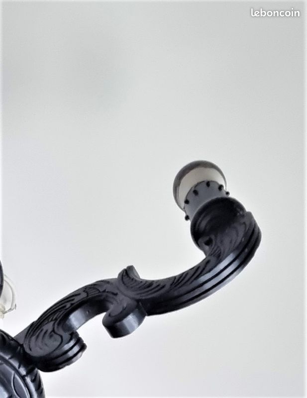 Grand lustre en bois 6 branches (image 4)