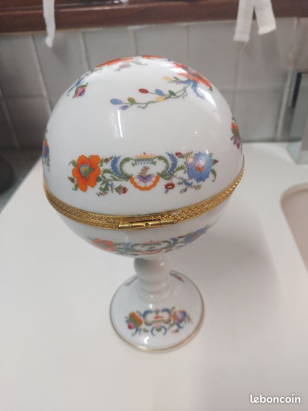 Bonbonnière en porcelaine de limoges (image 3)