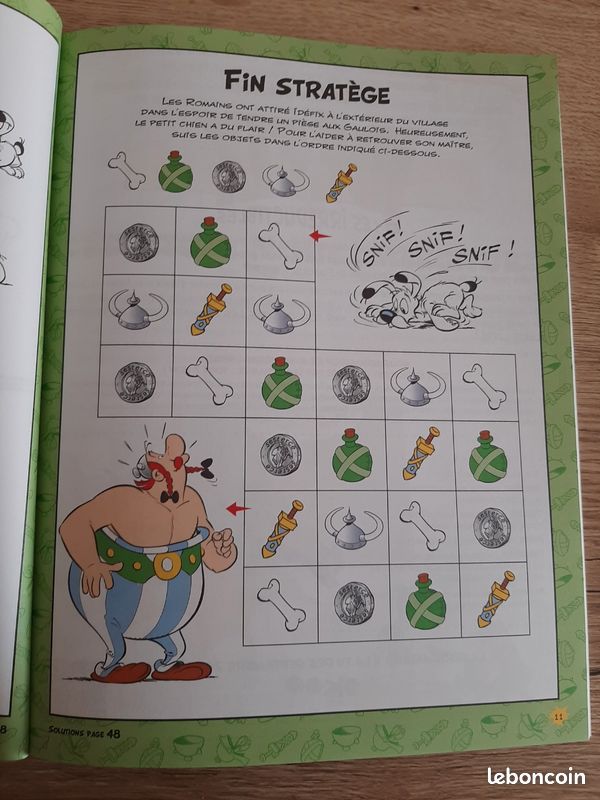 Cahier d'activités Idéfix neuf (image 4)