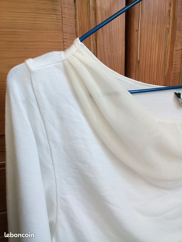 Tee -shirt femme T38 élégant très bon état (image 5)