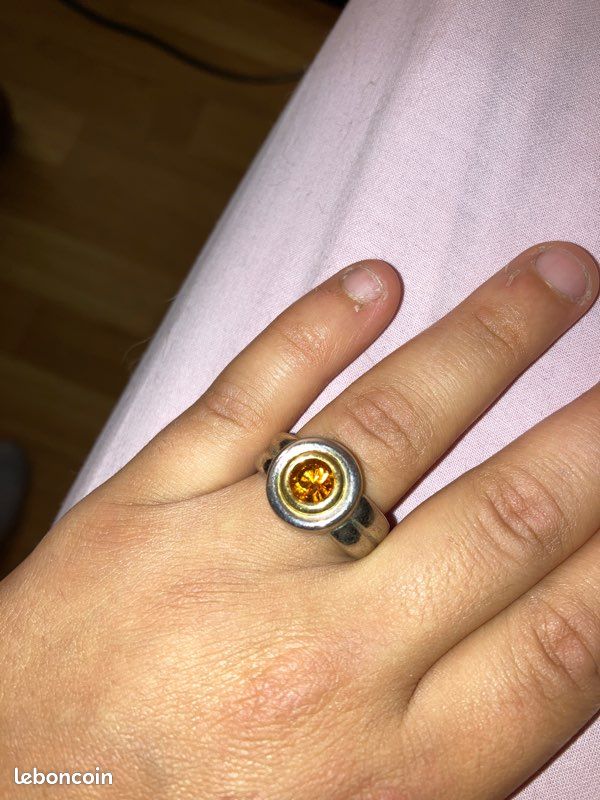 Bague ambre (image 1)