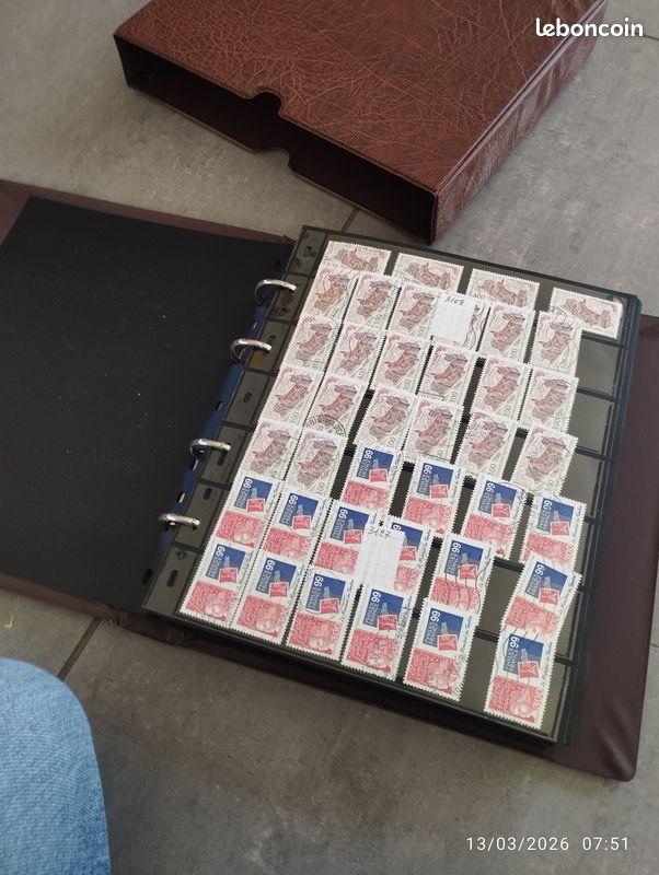 TIMBRES FRANCE: autoadhésifs oblitérés ,année 2020, série complète EUR