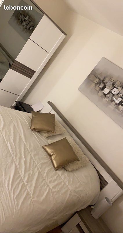 Ameublement armoire table de chevet lit matelas sommier (image 4)