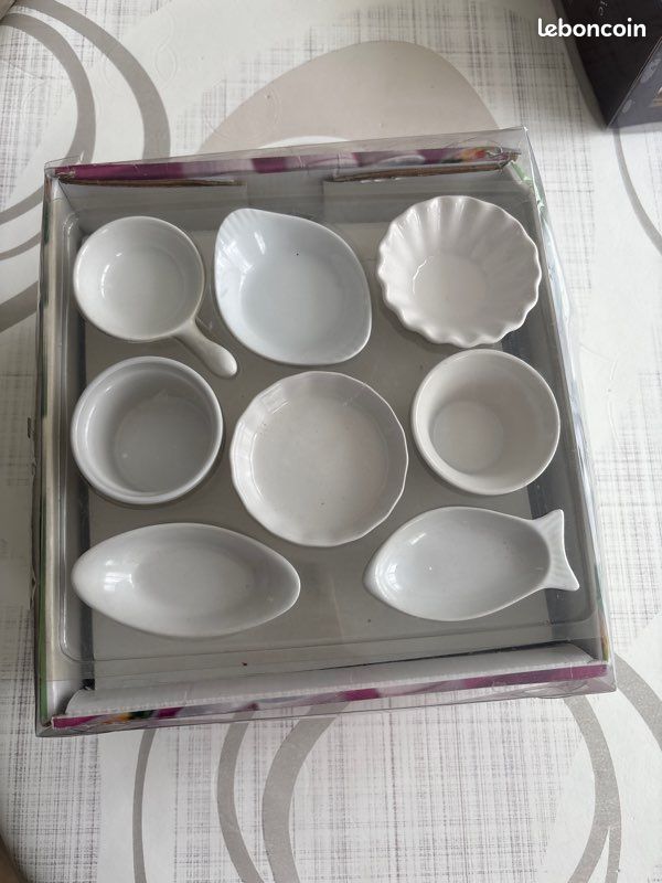 Lot de 24 miniatures porcelaine amuse bouche (image 2)