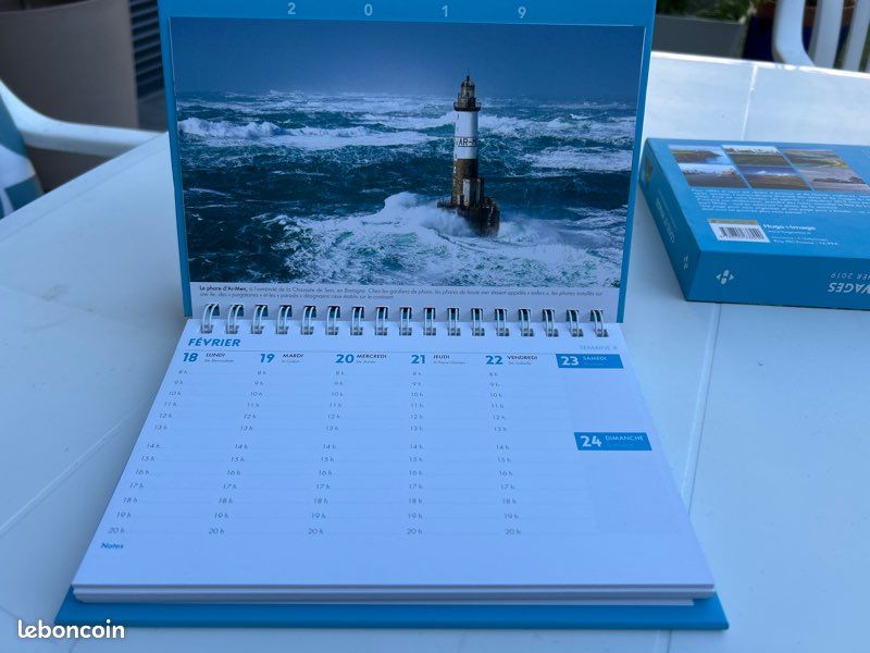 Côtes et Rivages Agenda calendrier 2019 (image 9)