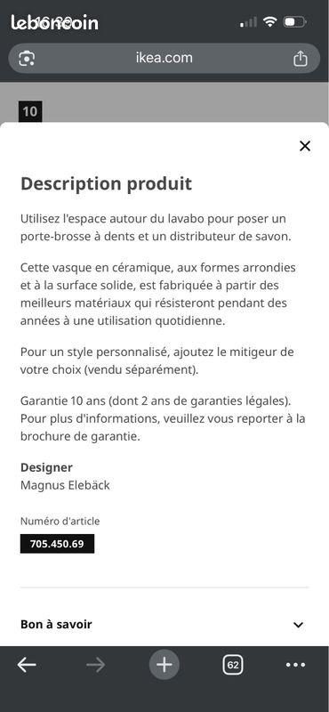 Vasque en céramique (image 4)