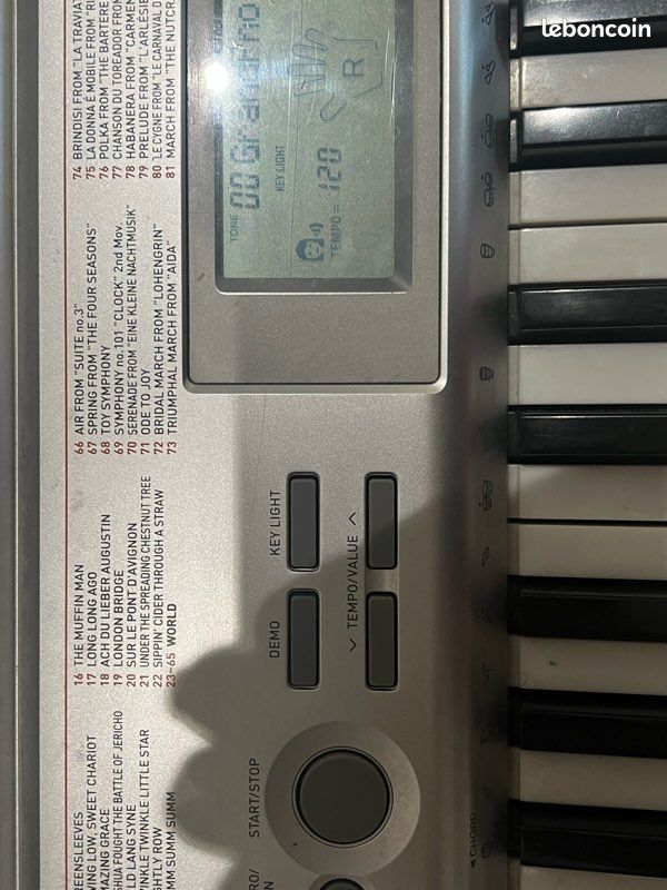 Piano électronique casio lk130 (image 4)