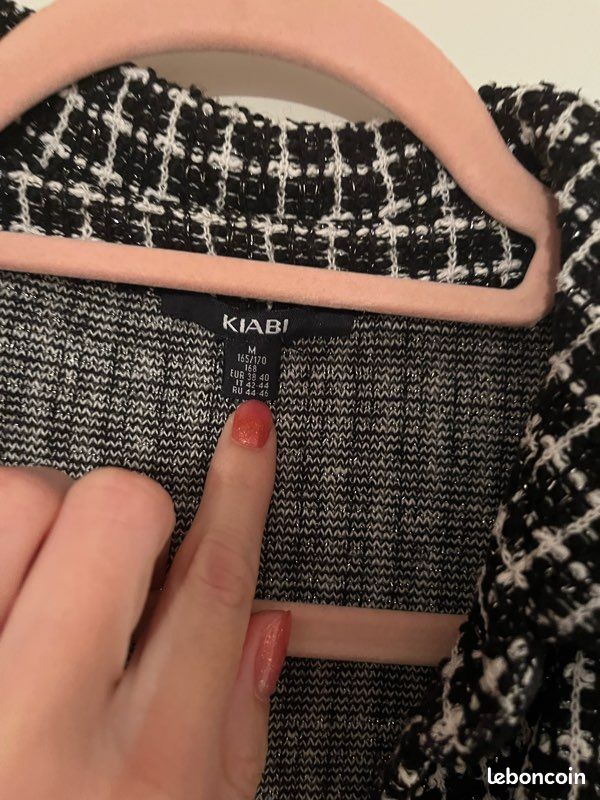 Veste tweed Kiabi M (image 3)