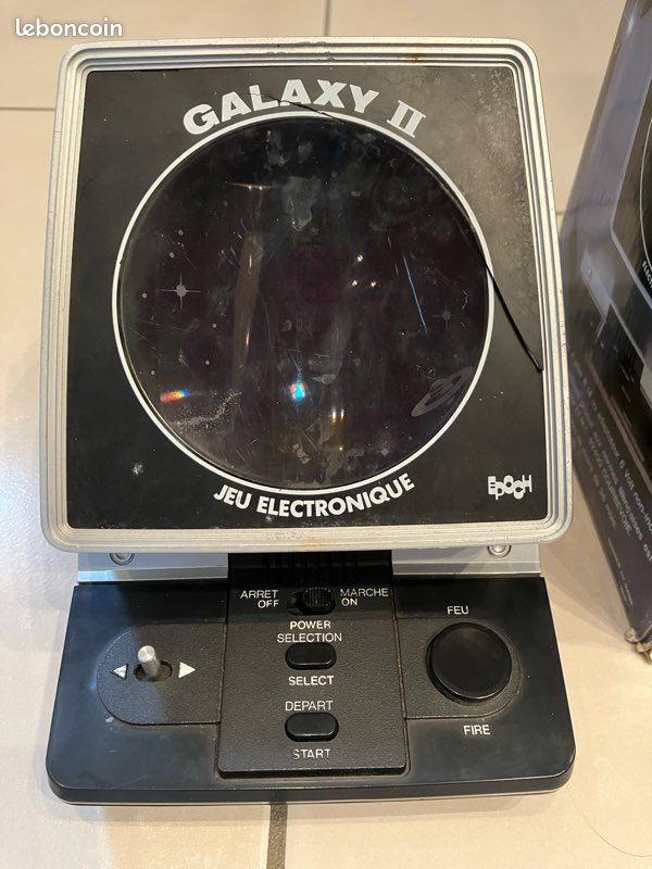 Jeu De Table Électronique Super Galaxy II - Yeno - Vintage Années 80 - Fonctionnel