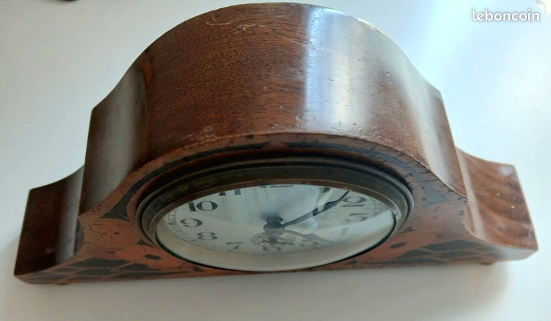 Pendule de cheminée - Bois - 1920-1930 - Ancienne horloge à cheminée - Catawiki