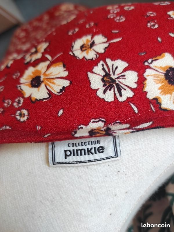 Robe rouge à fleurs Pimkie taille L Vêtements