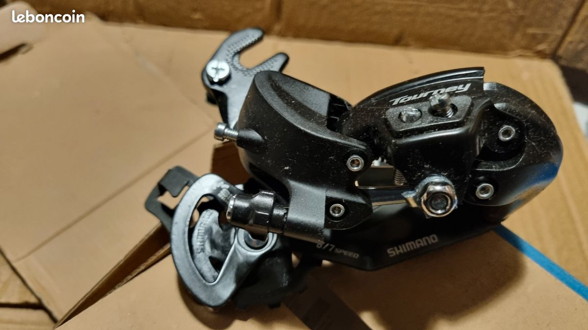 Kit Dérailleurs Shimano Tourney (avant Et Arrière) – Occasion En Bon état, Pièces Vélo Noires