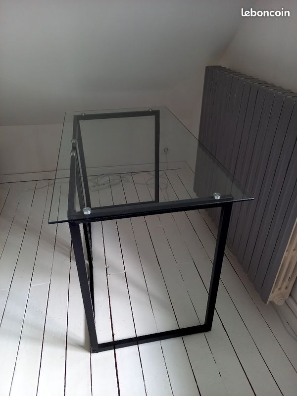 Bureau dessus verre (image 6)