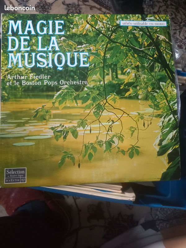Vinyl, Magie de la musique arthur fiedlzr et le boston orchestra (image 1)