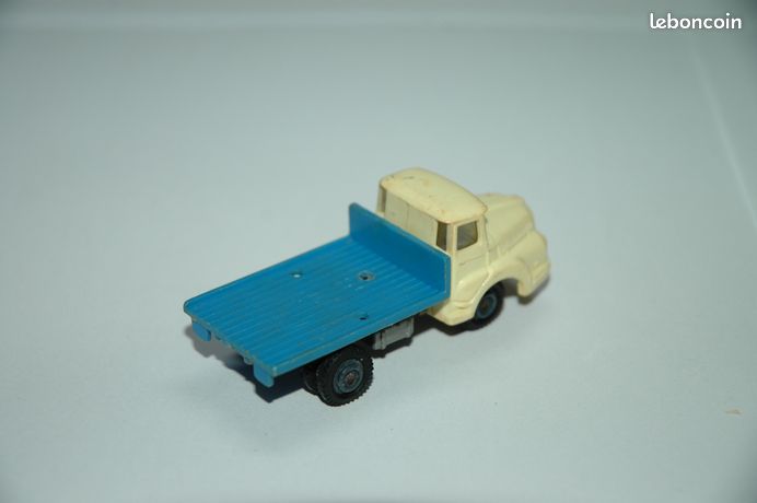 Camion NOREV Clé Gaget Unic Porte-container – Échelle 1/90 HO – Jaune