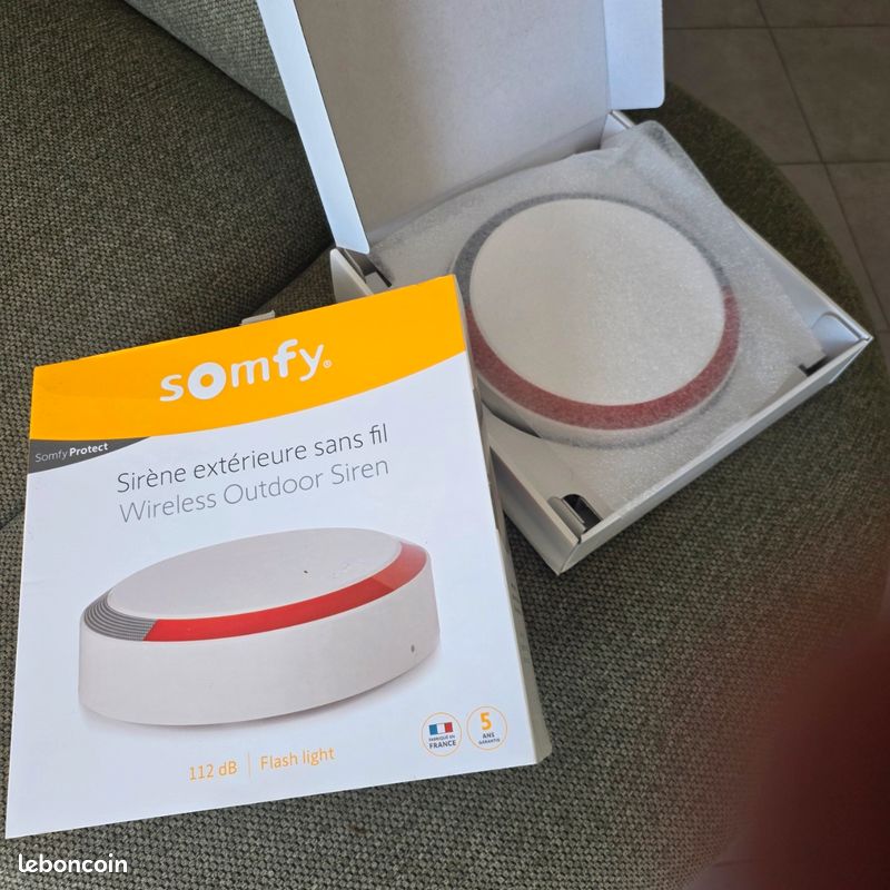 Sirene exterieure sans fil Somfy (image 2)