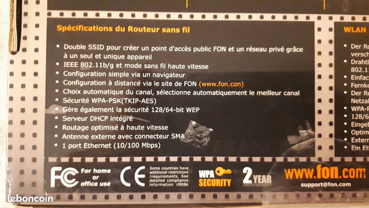 Routeur sans fil Hot Spot Wifi La Fonera (image 3)