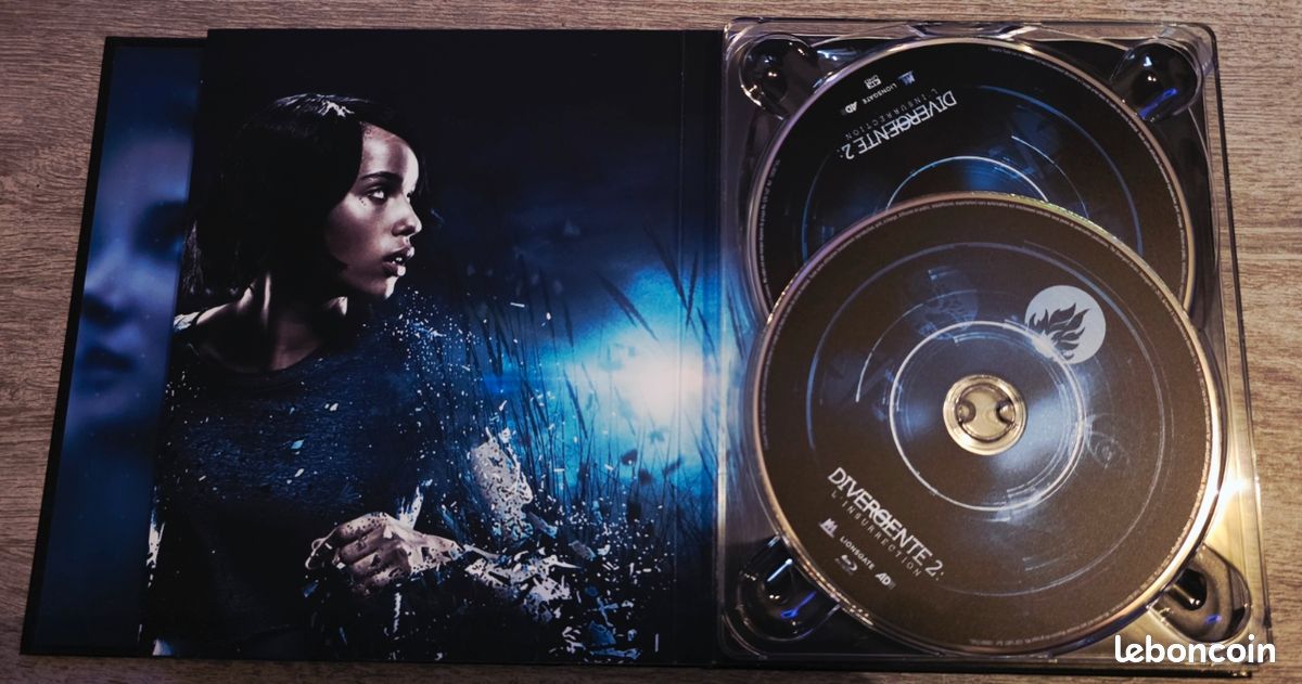 Coffret trilogie combo 4k uhd + bluray DIVERGENTE 1 2 ET 3 (image 6)