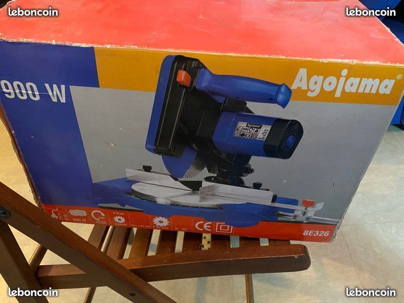 AGOJAMA_900 W Scie d’angle ÉLECTRIQUE_NEUF (image 1)