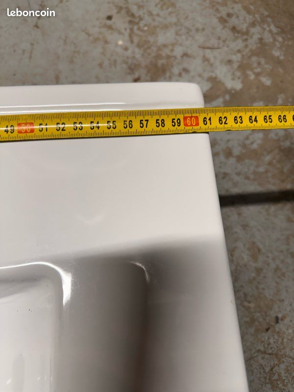 Lavabo très bon état blanc (image 4)