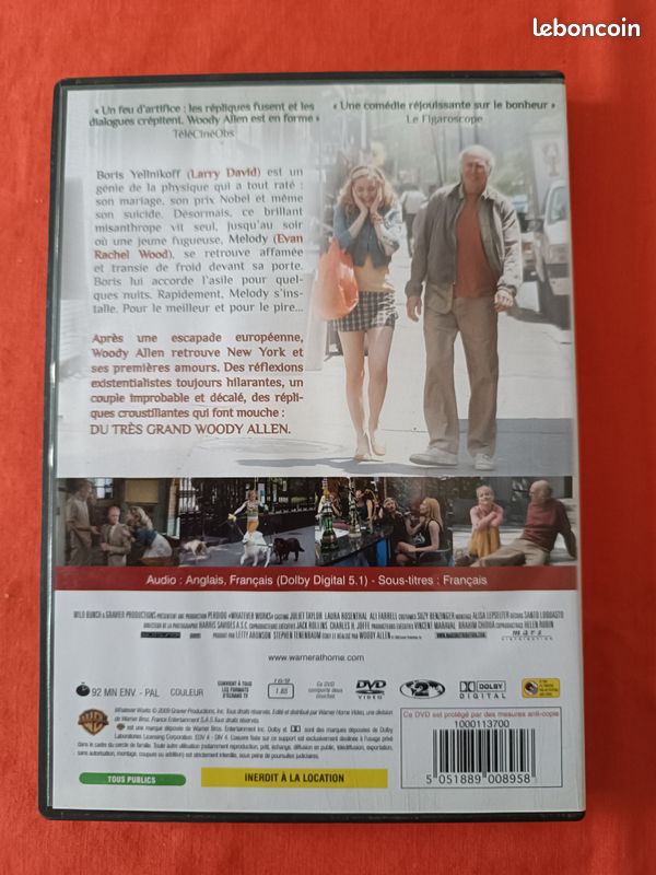 DVD - WHATEVER WORKS - Woody Allen (image 2)