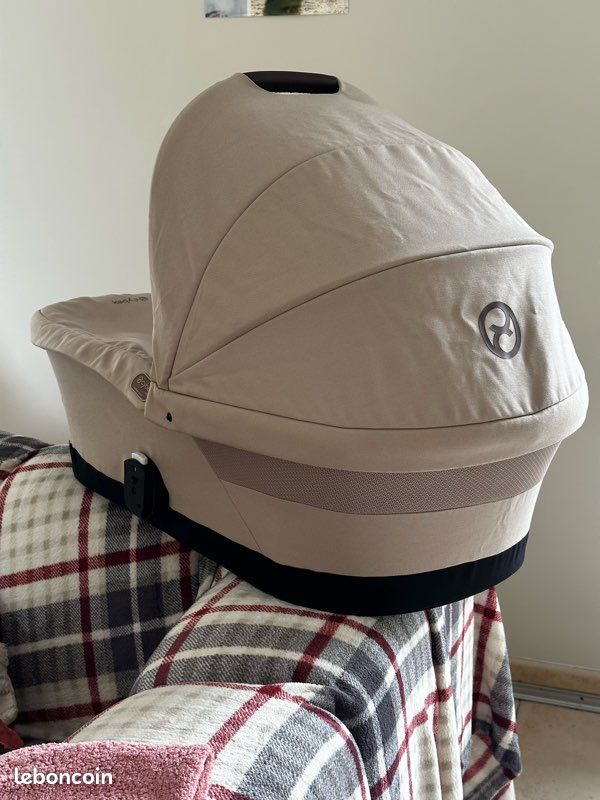 CYBEX Gold Nacelle S - Nacelle S - Gazelle S Cot - Cybex Cybex Almond Beige (image 2)