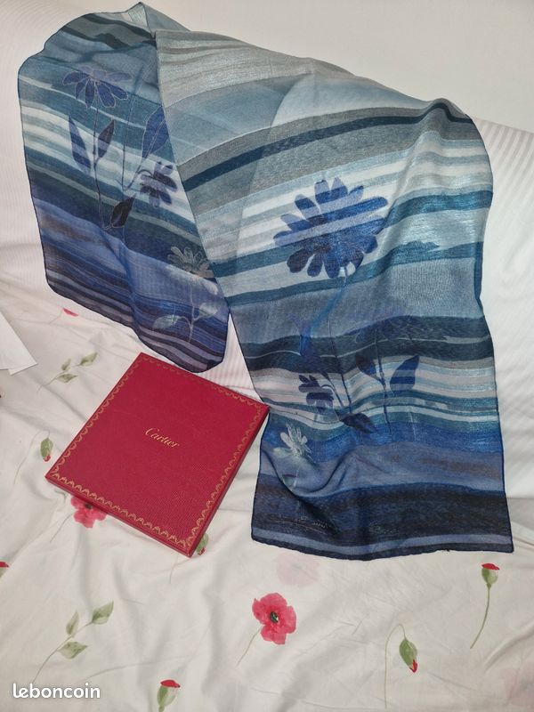 Foulard cartier soie (image 3)