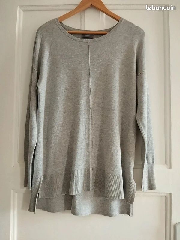 Pull fin C&A gris 40/42 (image 1)