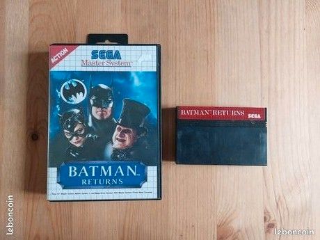 Jeu Sega Master System Batman Returns - Jeux vidéo
