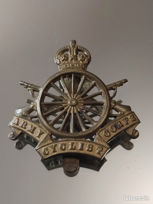 Insigne Tête De Vélo Vintage Cycles HELIUM - France - Plaque émaillée Vélo Ancien