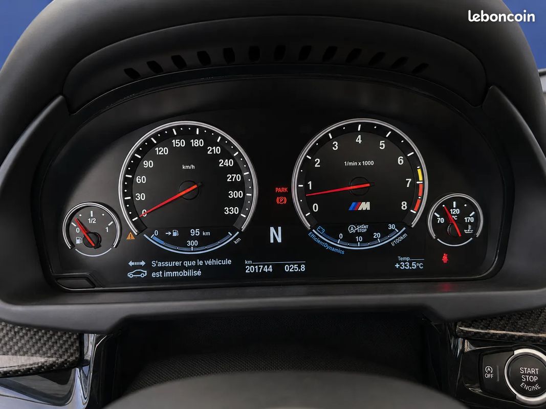 BMW X5 M F85 Pack COMPETITION 4.4 V8 575 cv - Première Main - Malus Payé - Immat France - B&O - Toit Ouvrant - Caméra de Recul - Attelage - Affichage Tête Haute (image 30)