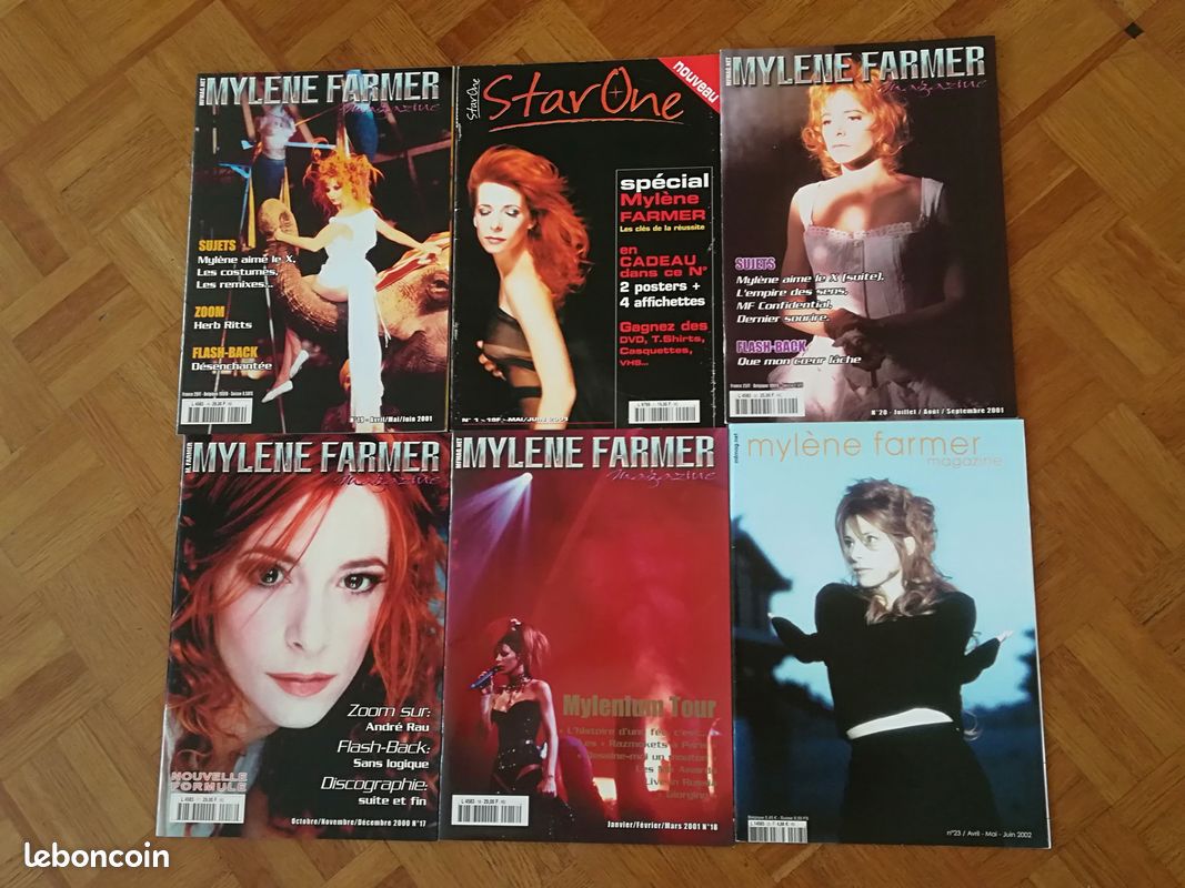 Lot magazines Mylène Farmer (image 1)