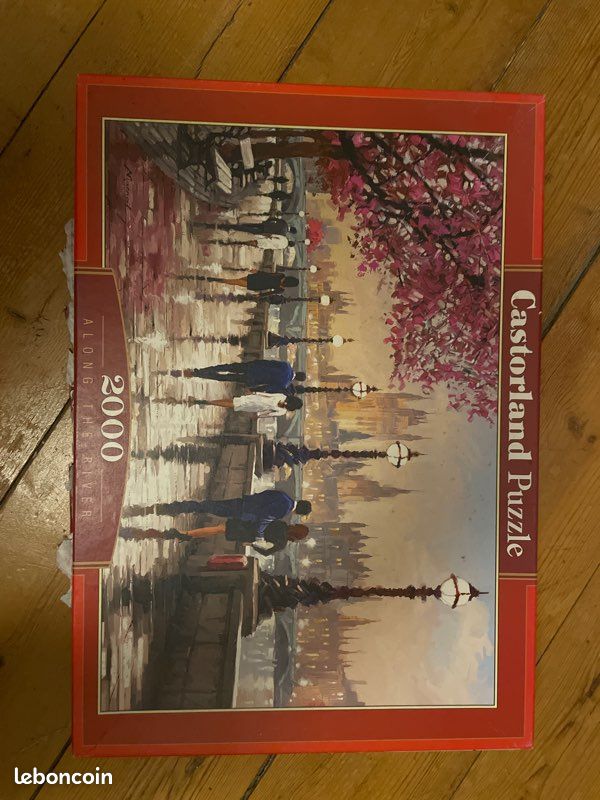Puzzle 2000 pieces - Along the river (image 1)