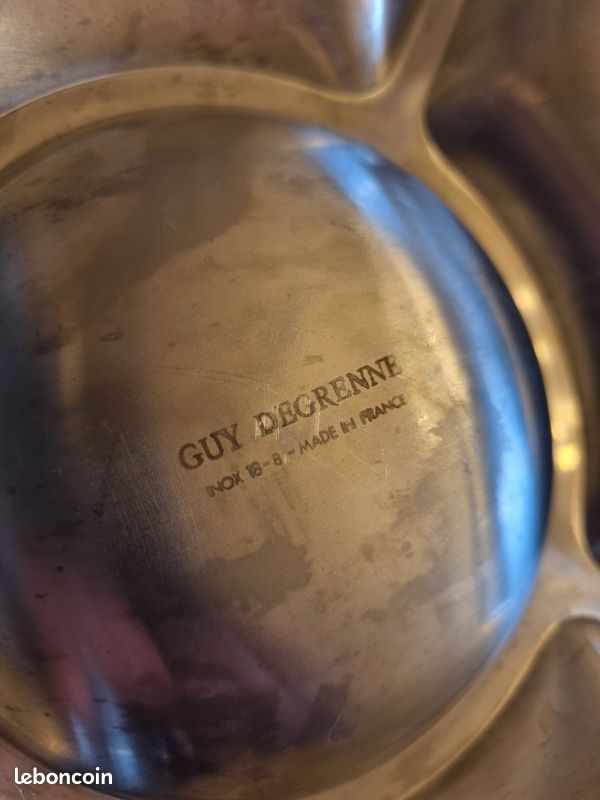 Plat hors d’œuvre rond 5 compartiments Guy Degrenne (image 2)