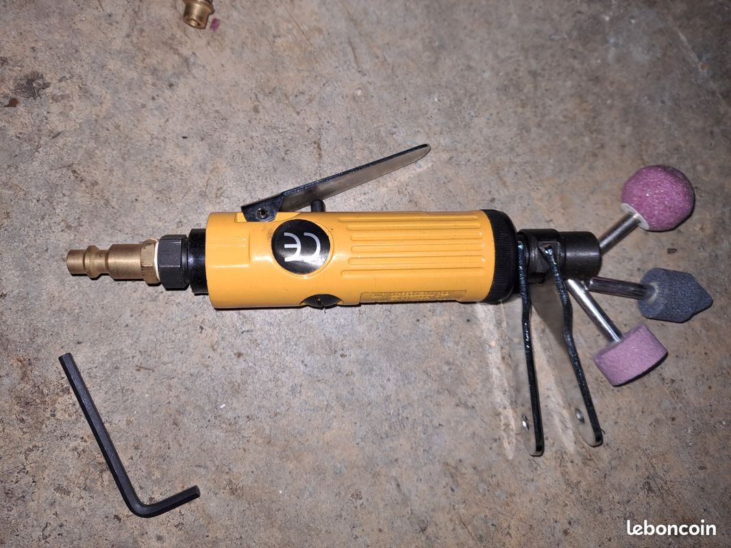 Lot Outils Pneumatiques en TBE ou Neuf pour la clé à rochet et meuleuse (image 4)
