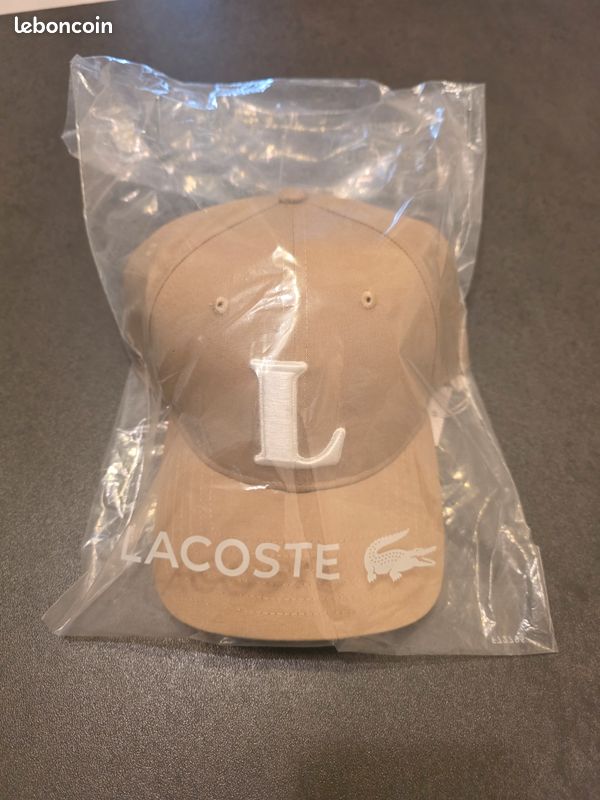 Casquette Lacoste - Beige (image 5)