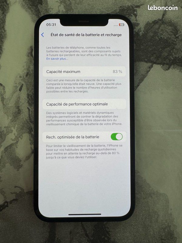 IPhone 12 – 64 Go – Bon état – 225 (image 2)
