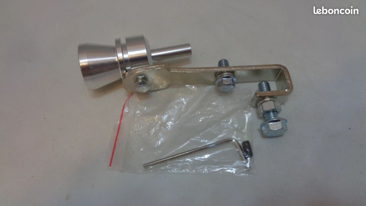 Sifflet D’échappement chromé 24 mm Pour Voiture et moto (image 3)