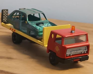 Camion Bernard - Remorque Majorette Container - Majorette 1/100