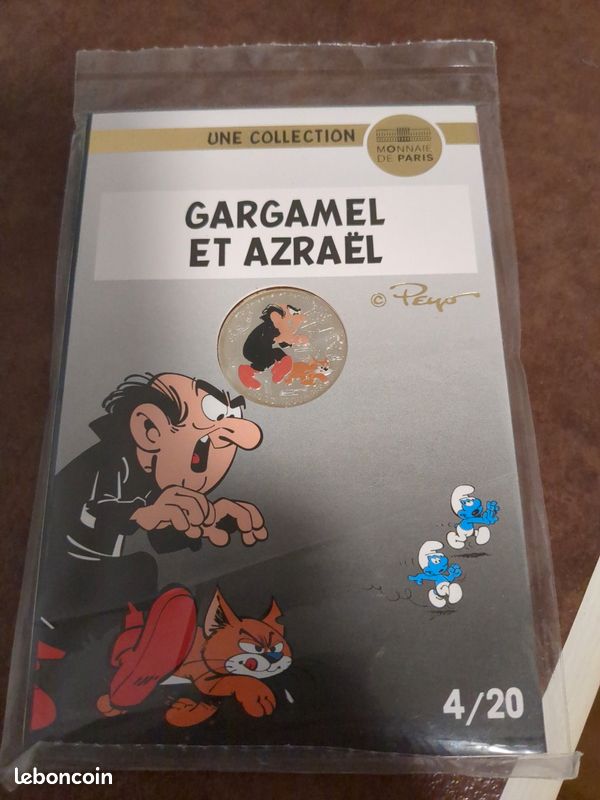 Billet de collection CK Golden Ticket Les Schtroumpfs (Puppy